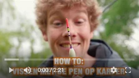 How To: Karpervissen met de pen (dobber) (video)
