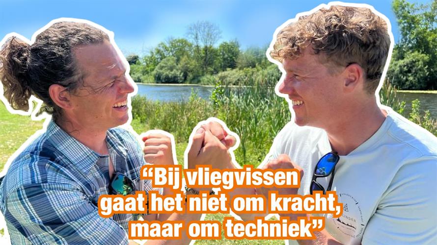 Vliegvissen met Pieter-Bas Broeckx (video)